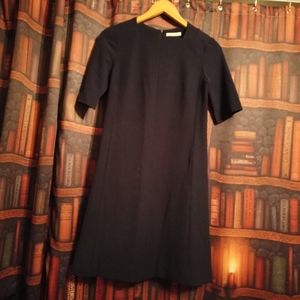 MM Lafleur navy blue dress for work